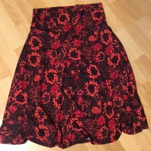 Lularoe Floral Skirt